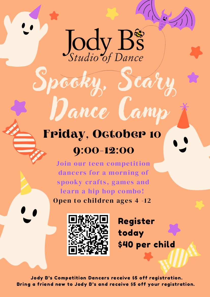 Spooky, Scary Dance Camp
