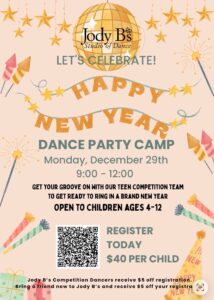 🎉 Happy New Year Dance Party Camp